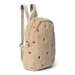 Studio Noos Teddy Mini Backpack gyerek hátizsák – Ecru Hearts