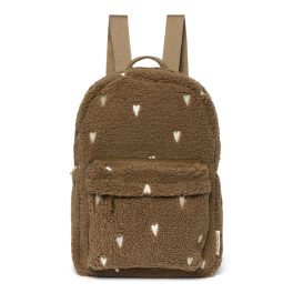   Studio Noos Teddy Midi Backpack gyerek hátizsák – Brown Hearts