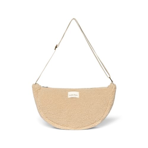 Studio Noos Teddy Adult Fanny Pack övtáska / crossbody táska – Ecru