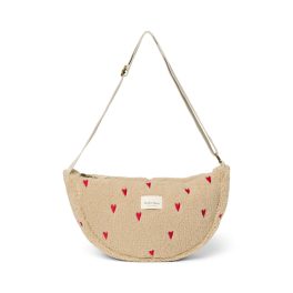   Studio Noos Teddy Adult Fanny Pack övtáska / crossbody táska – Ecru Hearts