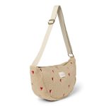 Studio Noos Teddy Adult Fanny Pack övtáska / crossbody táska – Ecru Hearts