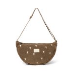 Studio Noos Teddy Adult Fanny Pack övtáska / crossbody táska – Brown Hearts