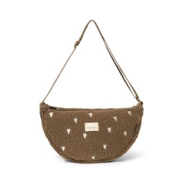   Studio Noos Teddy Adult Fanny Pack övtáska / crossbody táska – Brown Hearts