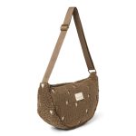 Studio Noos Teddy Adult Fanny Pack övtáska / crossbody táska – Brown Hearts