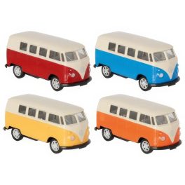 Goki Volkswagen Microbus (1963) - fém jármű 7,3 cm