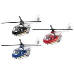 Goki hangot adó helikopter – fém, 19 cm