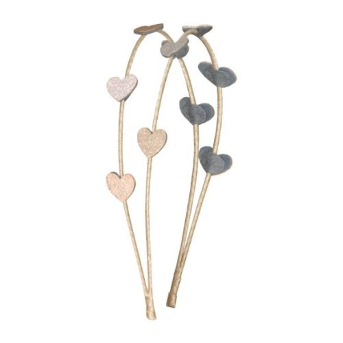 Mimi&Lula Pasztell szívecskés dupla hajpánt