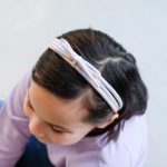 Mimi&Lula Kockás masnis hármas hajpánt