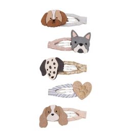 Mimi & Lula Puppy Love mini csatok – 5 db-os szett