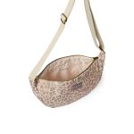 Studio Noos Puffy Adult Fanny Pack övtáska / crossbody táska – Beige Leopard