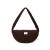 Studio Noos Rib Puffy Mini Crossbody táska – Dark Brown