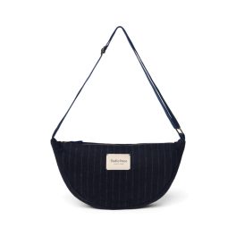   Studio Noos Flannel Chalkstripe Adult Crossbody táska – Dark Blue