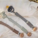 BIBS cumilánc - Zsálya/Krémfehér