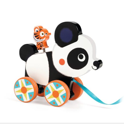 Djeco Húzható játék - Vili a panda