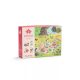 Moulin Roty - A nagy család - Évszakok puzzle - kirakó (4x12 db-os)