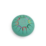 Moulin Roty - Dzsungel - Nyelves dob, handpan - zöld - kicsi (15 cm)