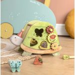 Moulin Roty - A három kisnyuszi - fa készségfejlesztő játék - teknős