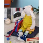 Moulin Roty - Pamacs és Pamut - Pamut kutya plüss (37 cm)