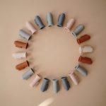 Mushie Ujjra húzható fogkefe (Agyag-homok)