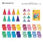 CONNETIX Csillogó kastély szett 48 db 