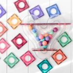 CONNETIX Pasztell golyópálya csomag 106 db