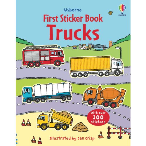 Usborne: First Sticker Book Trucks 
