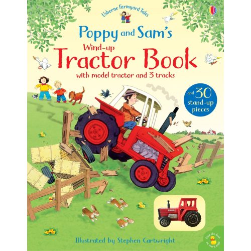 Usborne: Poppy and Sam’s Wind-Up Tractor Book