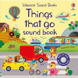   Usborne Things That Go Sound Book – Járművek hangoskönyv
