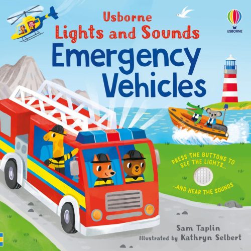 Usborne: Lights and Sounds Emergency Vehicles