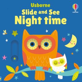Usborne: Slide and See Night Time