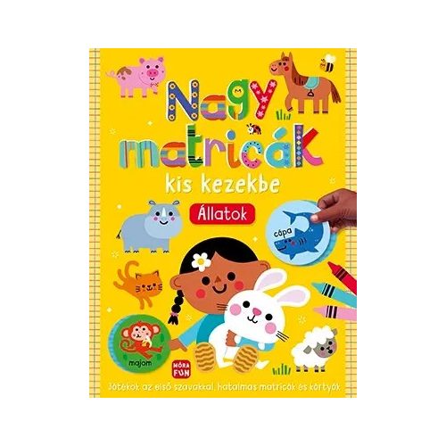Nagy matricák kis kezekbe - Állatok