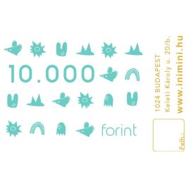Ajándékkártya 10000 Ft értékben