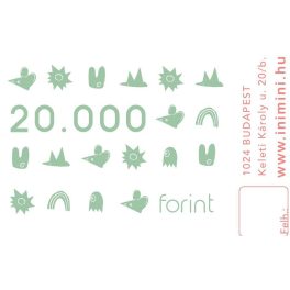 Ajándékkártya 20000 Ft értékben