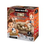 Buki Mega dino felfedező készlet 12 db meglepetés tojással