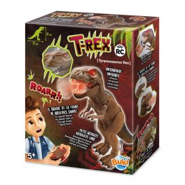 Buki Távirányítós T-Rex füst és fény efekttel