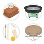 Buki Professzionális Stúdió, Profi agyag kerámiakészítő korongozó készlet