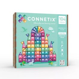 CONNETIX Pasztell kreatív szett 104 db