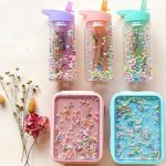 Petit Monkey kulacs - Macaron pops, lila