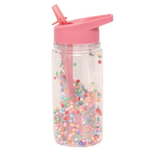 Petit Monkey kulacs - Macaron pops, bazsarózsa rózsaszín