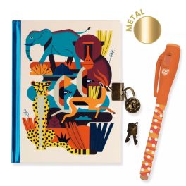   Djeco Titkos napló varázstollal - Owen secret notebook - Magic felt pen