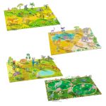 Djeco Matricázós sztorik, 3D - Állati élőhelyek