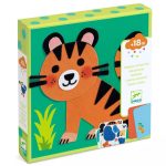 Djeco kollázs műhely – Puha állatok filcből – Soft Animals