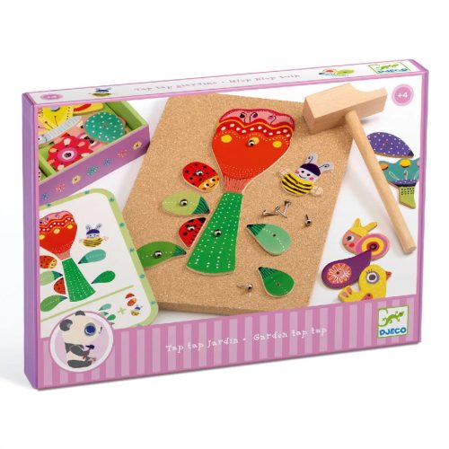 Djeco Kalapálós játék – Kert – Tap tap Garden