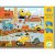 Djeco Óriás puzzle - Építkezés, 12+5 db-os - Construction site