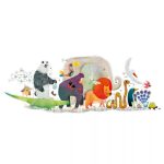 Djeco Óriás puzzle – Állati parádé, 36 db-os – Animal Parade