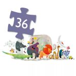 Djeco Óriás puzzle – Állati parádé, 36 db-os – Animal Parade