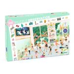 Djeco Megfigyeltető puzzle – Balett iskola, 100 db-os – The Dance School