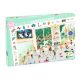 Djeco Megfigyeltető puzzle – Balett iskola, 100 db-os – The Dance School