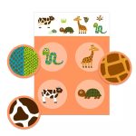 Djeco Képes Lottó Társasjáték - Tollas és szőrös