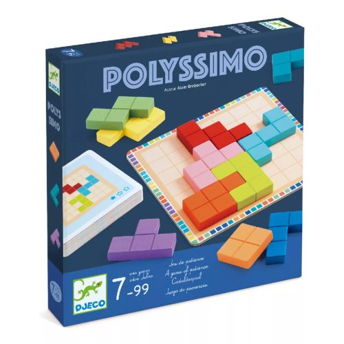 Djeco – Logikai játék: Tetris négyzetkirakó